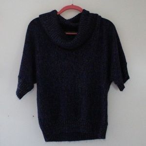 Sparkly Cowl Neck Sweater Size XL